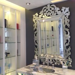 Diseño de baño con glamour – Estudio Capdevielle Fuente