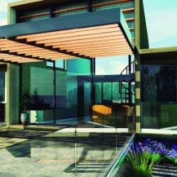 Barandas en cristal templado para arquitectura – Kelender Glas Piramidal – Shawer