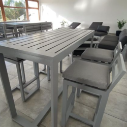 Muebles para exterior de aluminio- Desayunadores- Nordelta- Verde Jardín Muebles